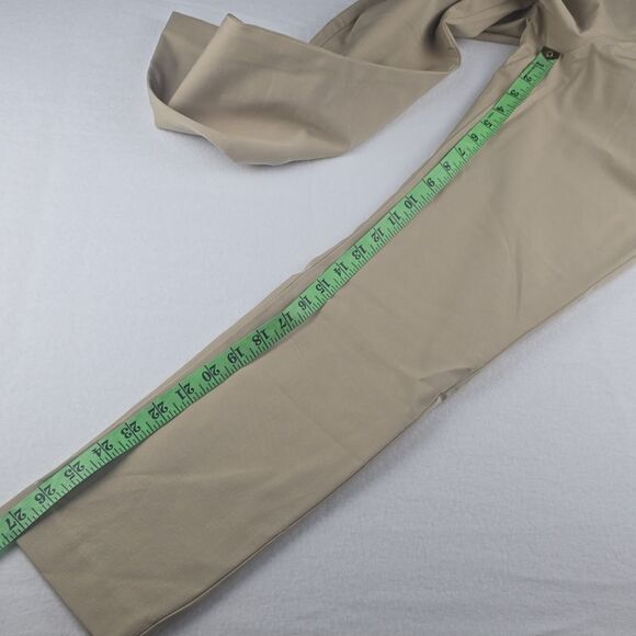 Old Navy -1326 NWT High-Waisted Pixie Skinny Ankle Pants Mocha Taffy Beige Sz 6 - Picture 10 of 11